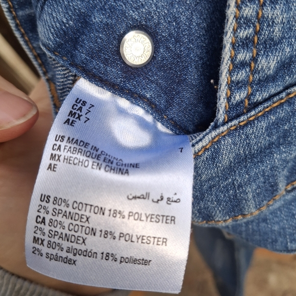 🍀3/15 Denim Blue Girl's Overalls - Picture 7 of 9